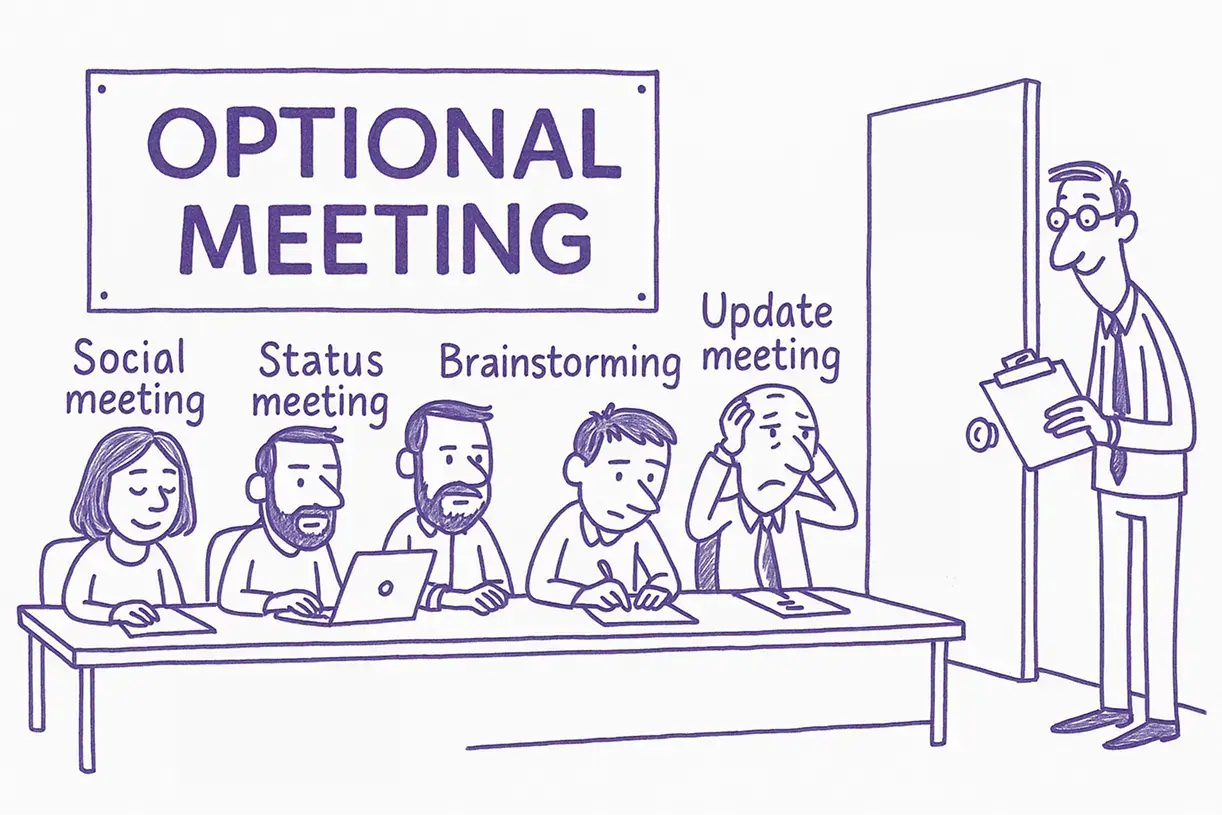 what are some optional meetings?