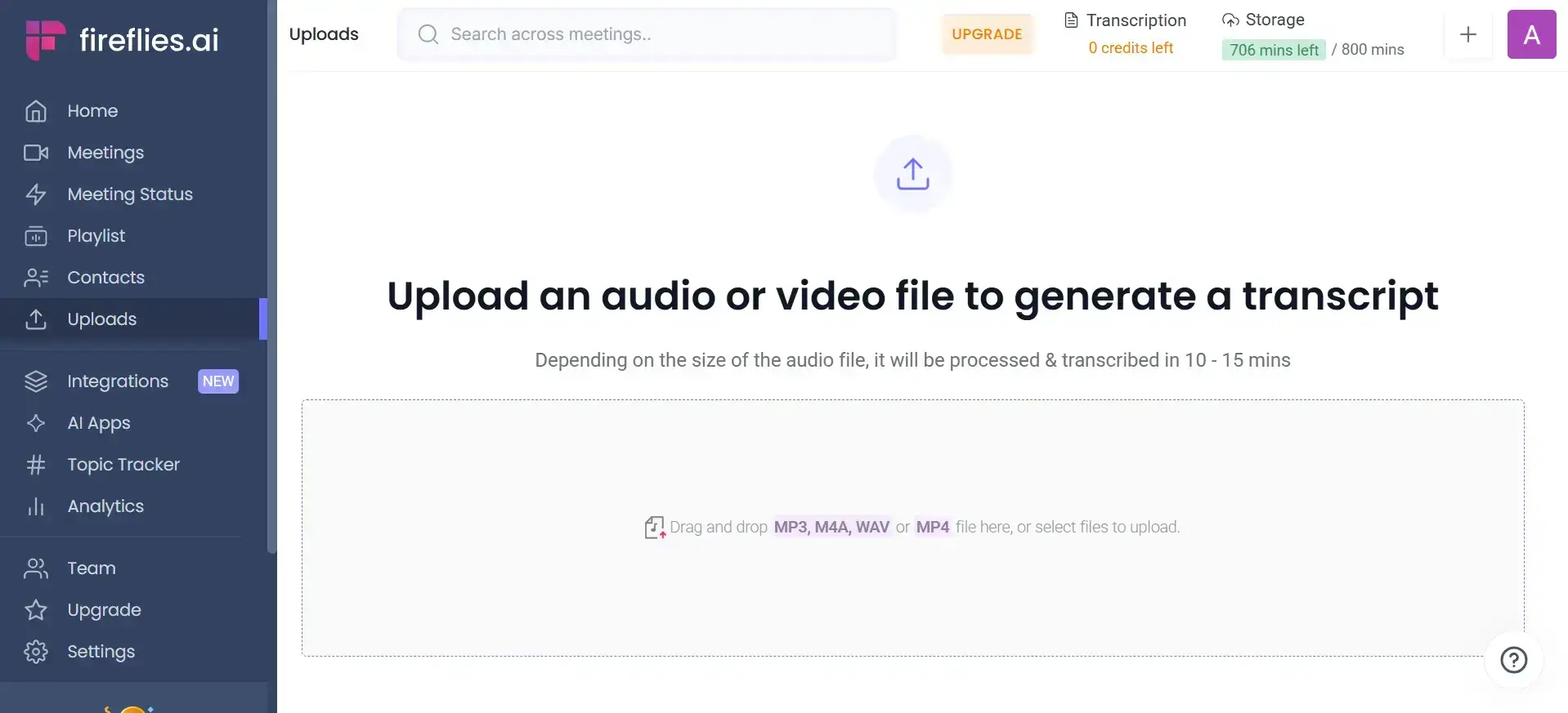 Fireflies AI’s features
